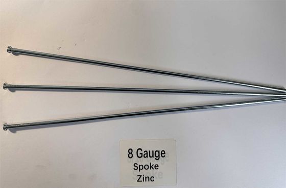 Les rayons et les mamelons de moto Zinc convient à la plupart des modèles de moto